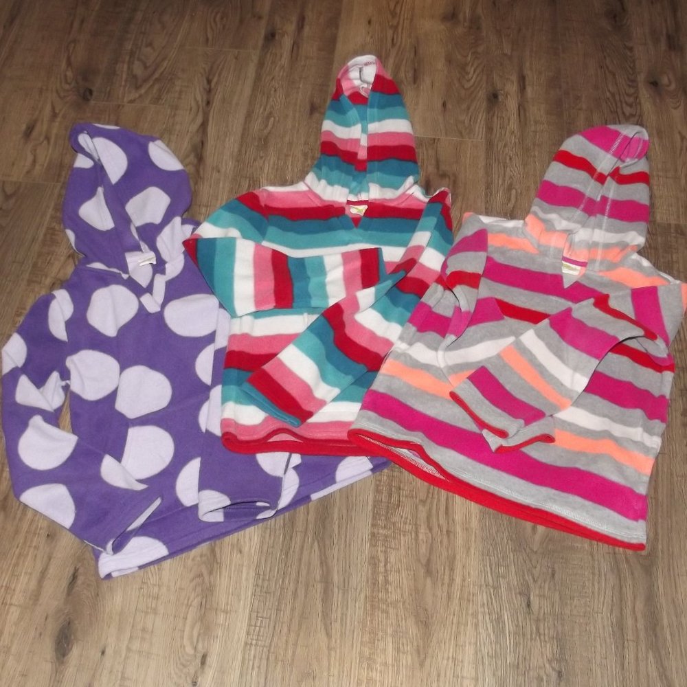 Set of 3 Crazy 8 Fleece Hoodies, Children Size 8